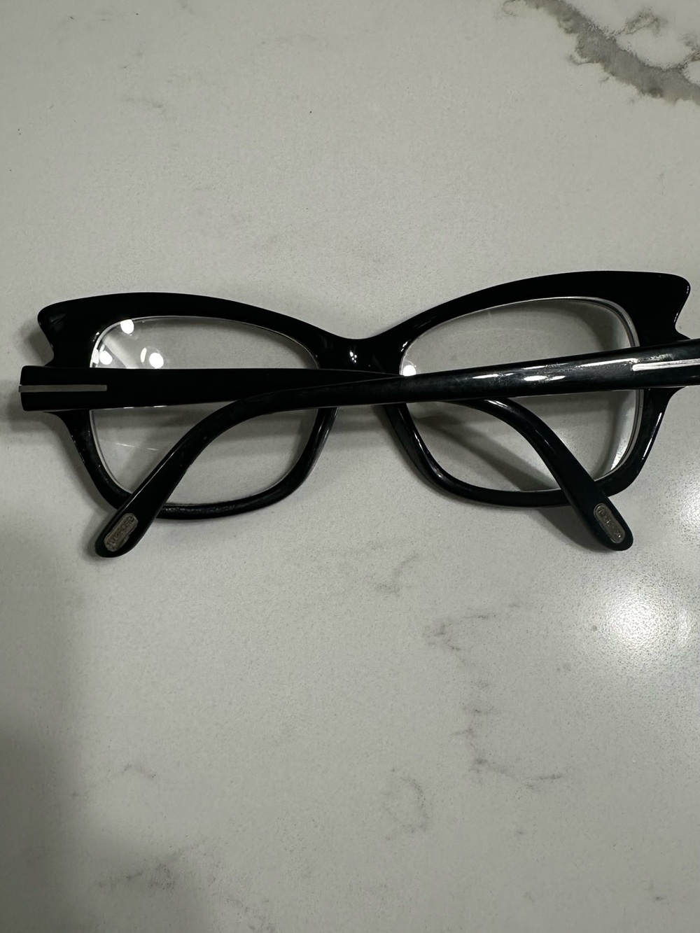 Tom Ford Black Cat-Eye Women's Glasses